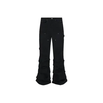 WE11DONE SS24 Jeans Men's Black