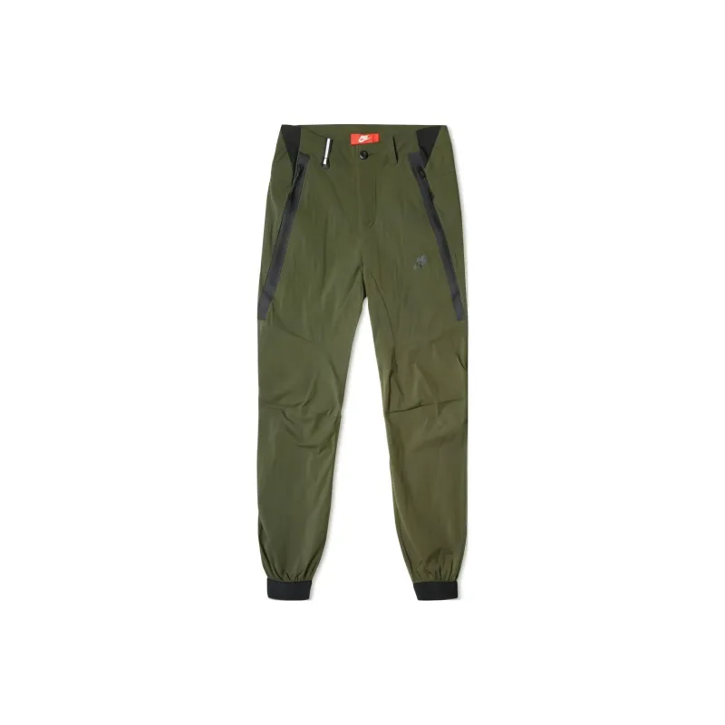 Nike Knitted Sweatpants Men Army Green-0