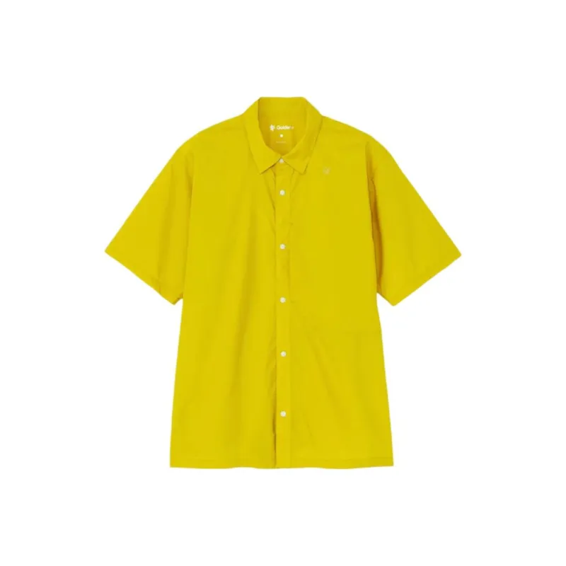 Goldwin Embroidered logo Short sleeve Shirt-1