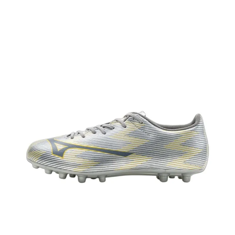 Mizuno Alpha 2 AG Rubber Short Studs Anti Slip Wear Resistant Soccer Shoes Men's Silver-0