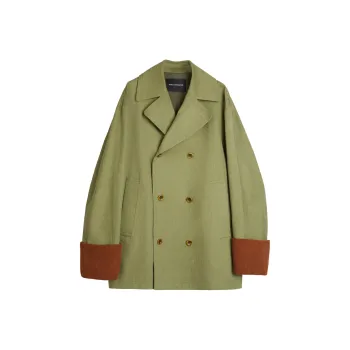 Dupu Contracted Jackets Coats Men's Light Green