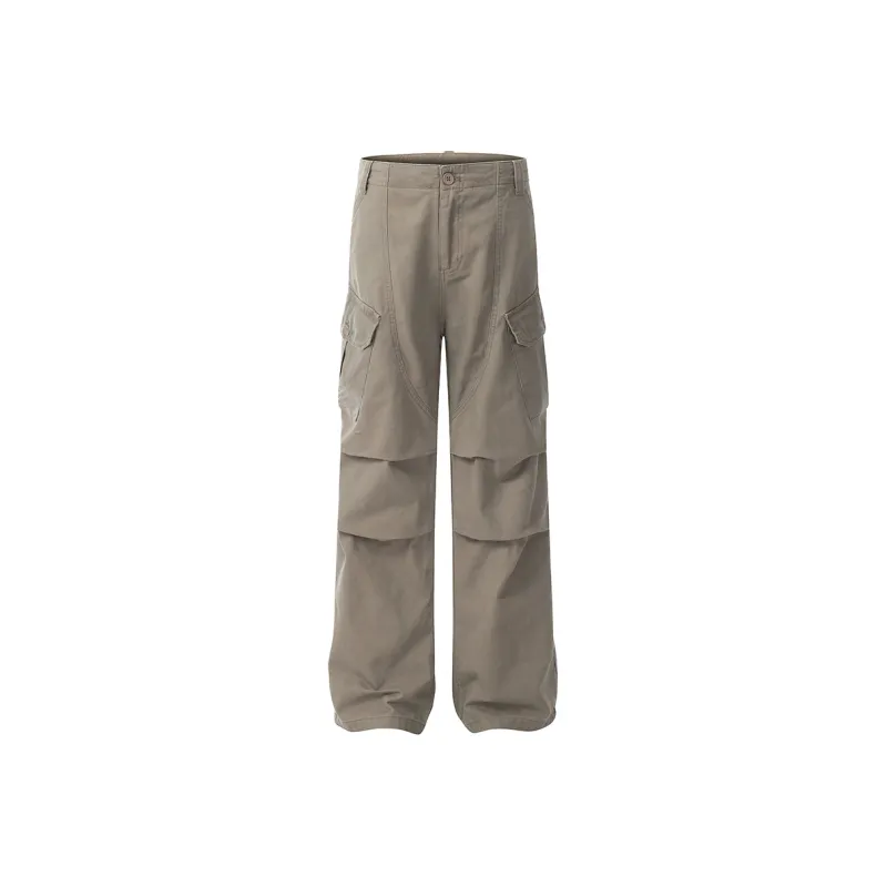 COOLALPACA Loose Fit Bootcut Casual Pants Unisex-5