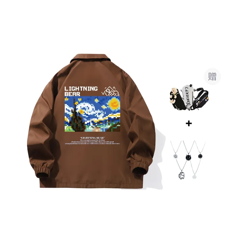 LIGHTNING BEAR Jackets Coats Unisex-12