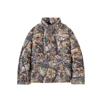 Suamoment Down Jacket Unisex Leaf Color