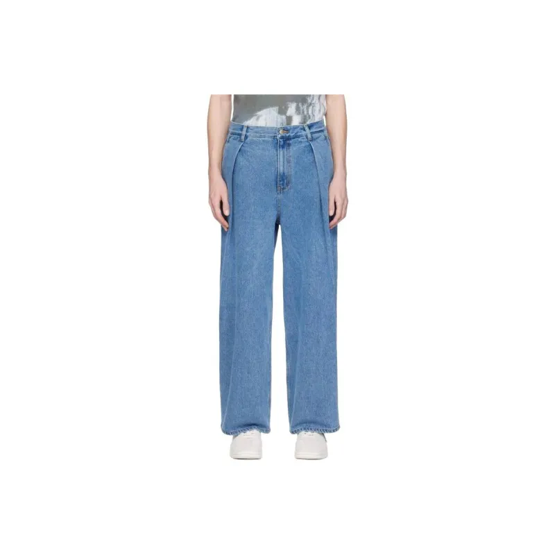 ADER ERROR Logo patch Jeans-0