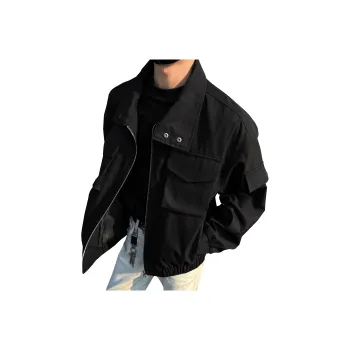 ZWWWZ Jackets Coats Unisex Army Green