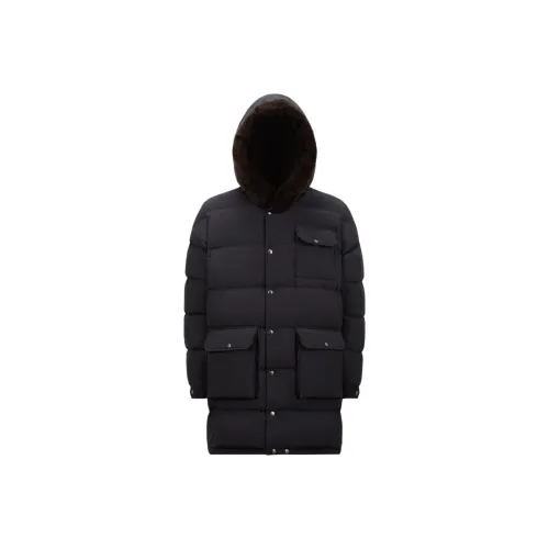 Moncler Rowan Hooded Long Padded Jacket