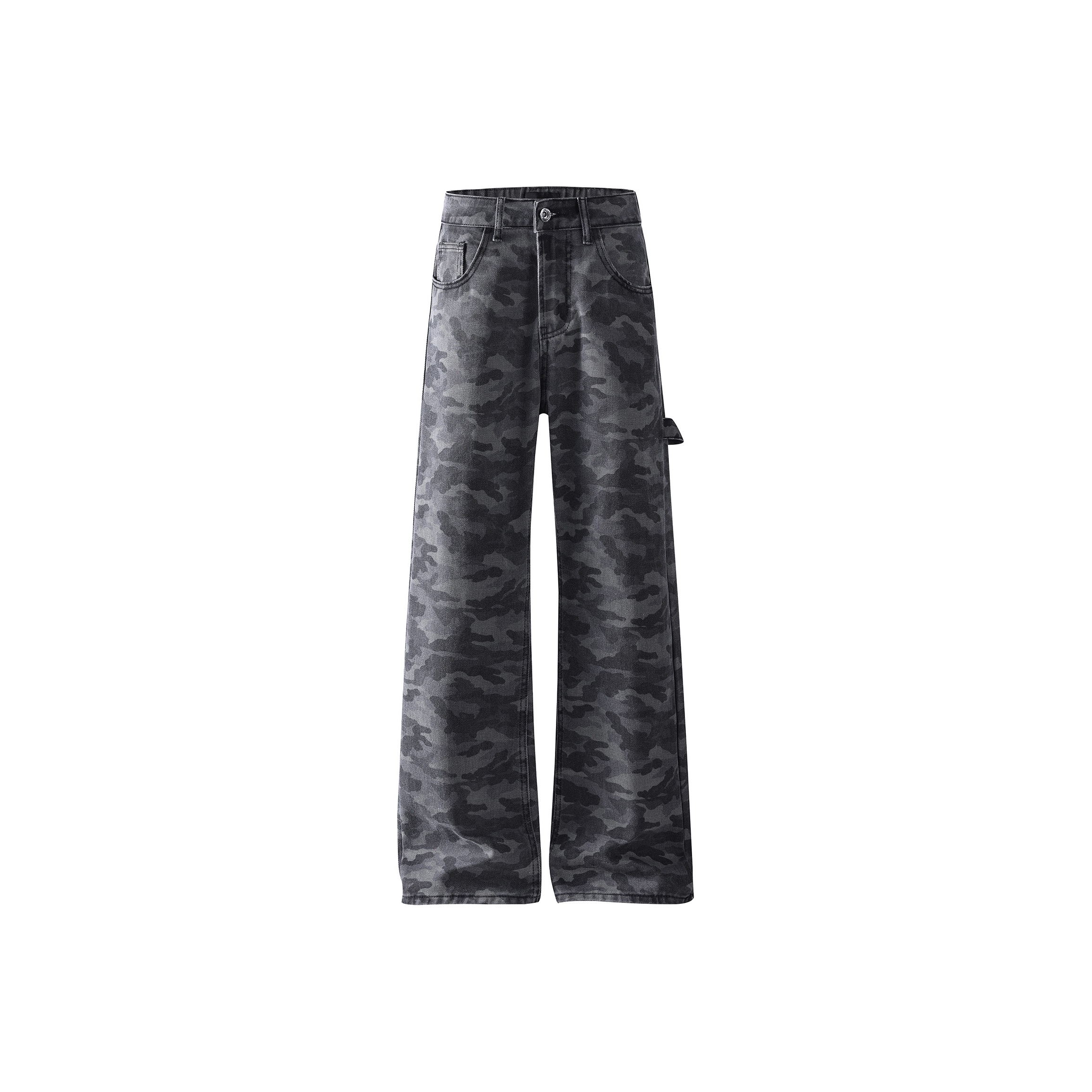 Bershka Black Baggy Jeans - POIZON
