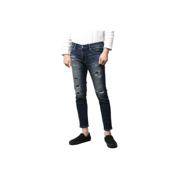 MOUSSY Jeans Men Blue