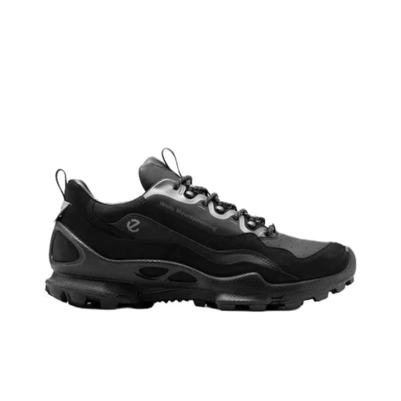 White Mountaineering x Ecco Biom C Trail Low Top Hiking Shoes Men's Black-1