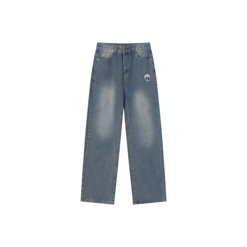 Gwola Loose Fit Straight Fit Jeans Unisex-0
