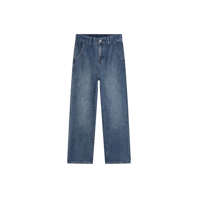 COMOWA Jeans Unisex Yellow Mud Slimming Vibe For Spring Summer Autumn And Winter-15
