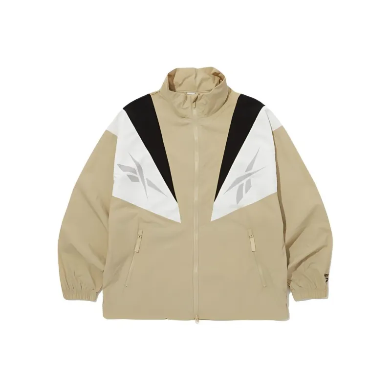 Reebok Twin Vector Trench Coat Unisex Beige-0