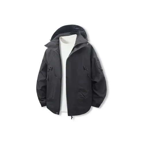 UPGREATED Jackets Coats Unisex Black