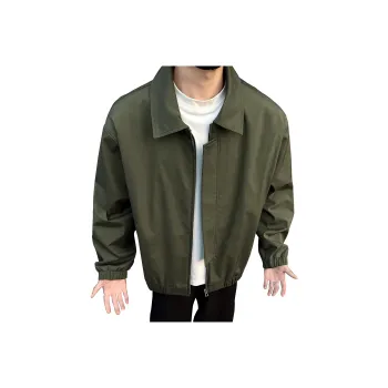 ZWWWZ Jackets Coats Unisex Army Green