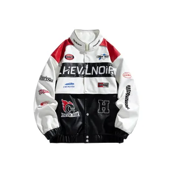 CHEVAL NOIR Leather Jacket Unisex