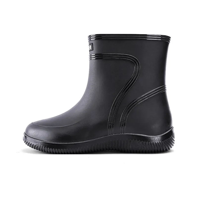 LONGYING Rain Boots Men-0