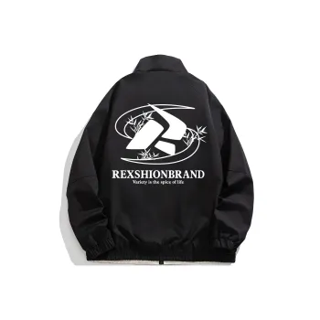 REXSHION Jackets Coats Unisex Black