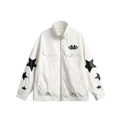 MEIPIN TANG Jackets & Coats Unisex White