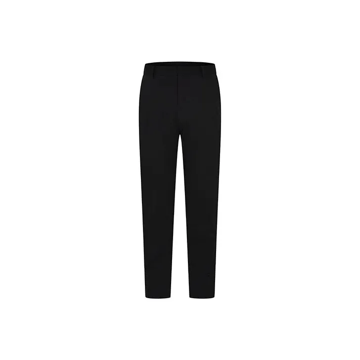 RARE Knitted Sweatpants Men Black-0