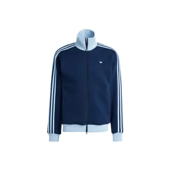 Adidas Originals TRACK TOP PREMIUM Jacket International Version Men's Dark Indigo