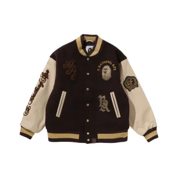 A BATHING APE VERY PREP Collection SS25 Jacket Unisex Brown