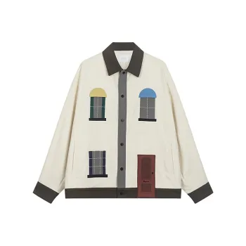Bosieagender Jackets & Coats Unisex Light Beige