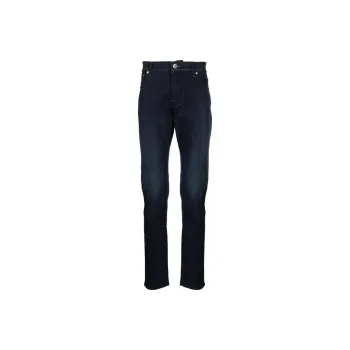 Corneliani Logo embroidered Straight Jeans