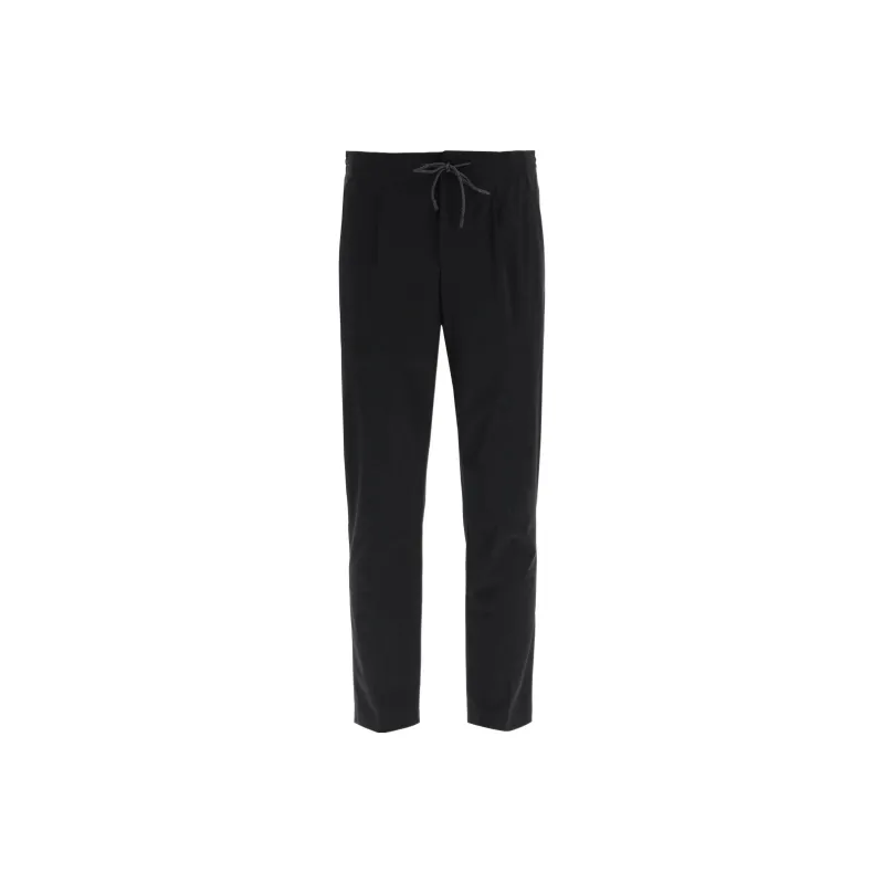Zzegna Casual Pants Men Black-0