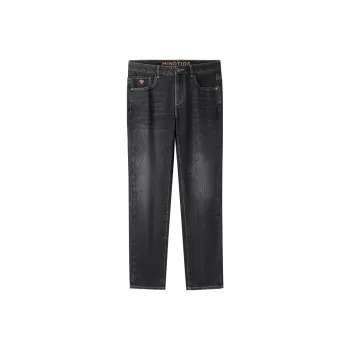 HLA The Heart Is The Series Jeans Men's Black Bull Transition Color