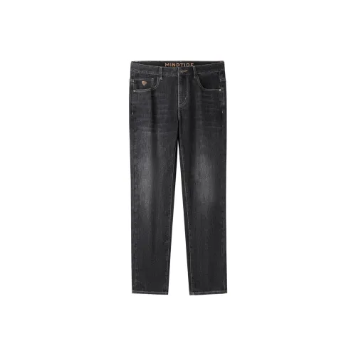 HLA The Heart Is The Series Jeans Men's Black Bull Transition Color