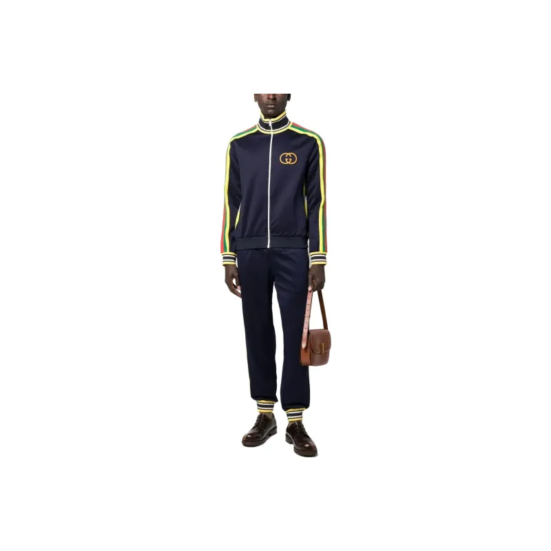 GUCCI Gg Supreme Drawstring Track Pants-0