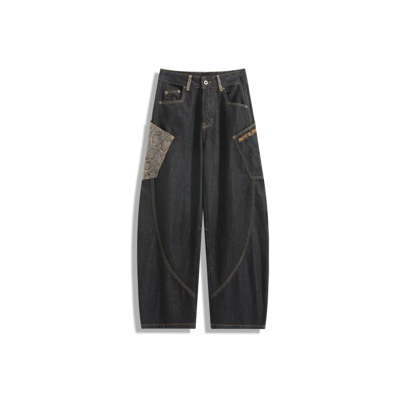 SCHEPPERHEYN Jeans Unisex Black Extended Length-0