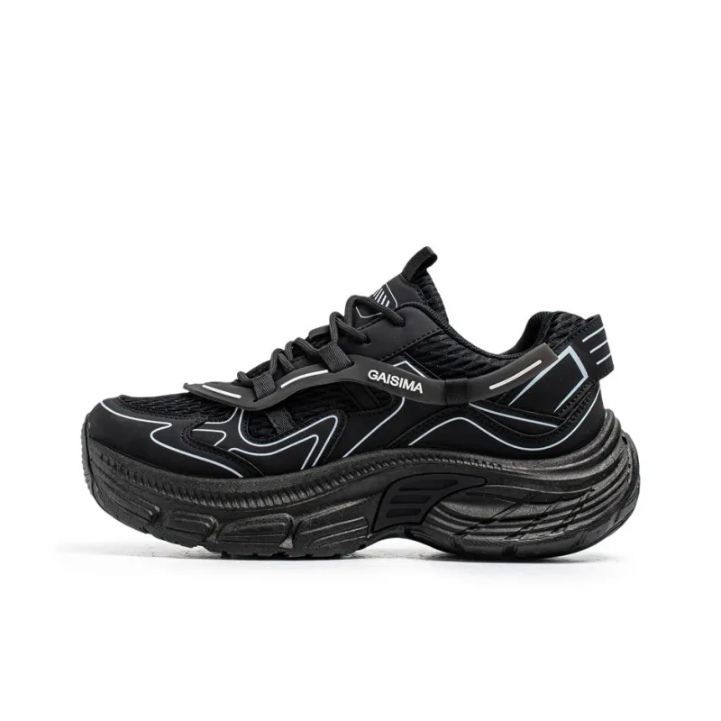 GAISIMA Slip Resistant Low Top Chunky Sneakers Men's-5