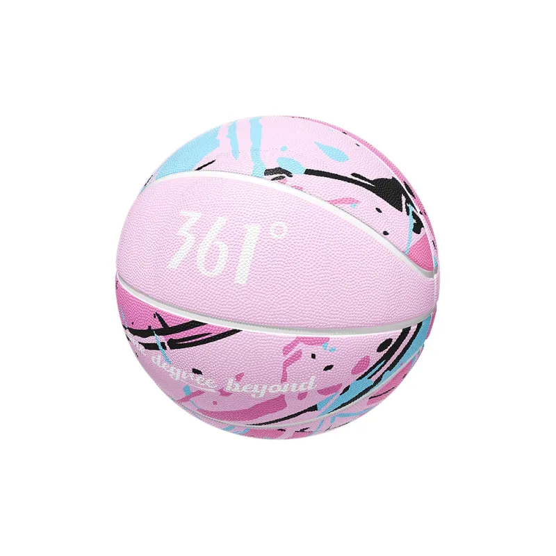 361° Rubber Basketball Cherry Blossom Pink Size 5/7 Training Unisex-3