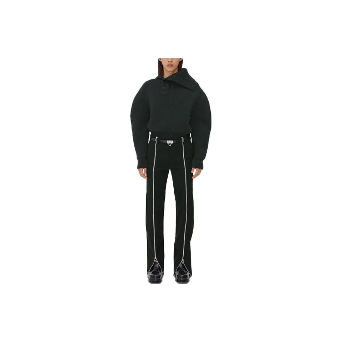 Bottega Veneta Green Pants on Sale & Authentic - POIZON