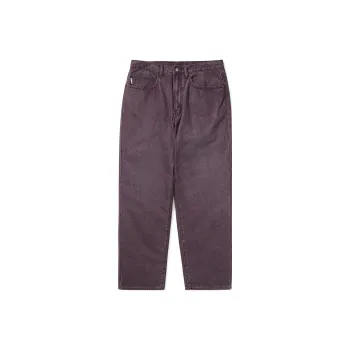 Thisisneverthat Jeans Unisex Brown Red