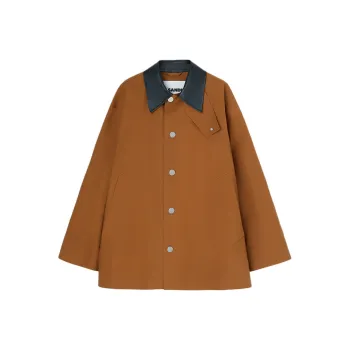 JIL SANDER Cotton Shirt Jacket