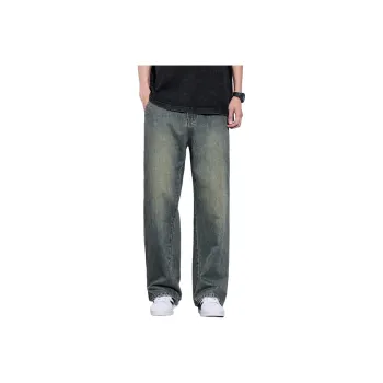ZWWWZ Jeans Unisex Vintage Blue