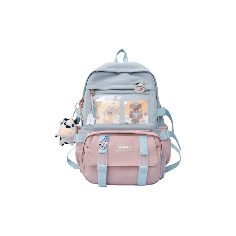 CARTELO Nylon Backpack Regular Women's Multicolor-12