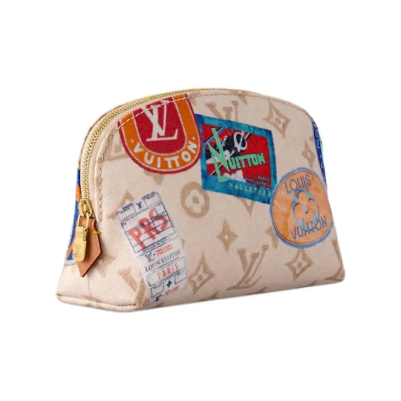 LOUIS VUITTON Cosmetic Pouch Pm-1