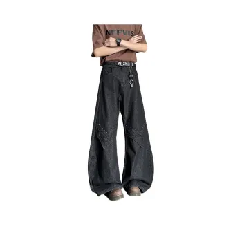 NVRFRGT Jeans Unisex Black