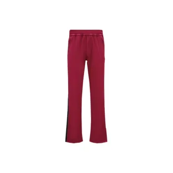 Jw Anderson X Moncler X JW Anderson Knitted Sweatpants Men Red