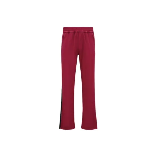 Jw Anderson X Moncler X JW Anderson Knitted Sweatpants Men Red