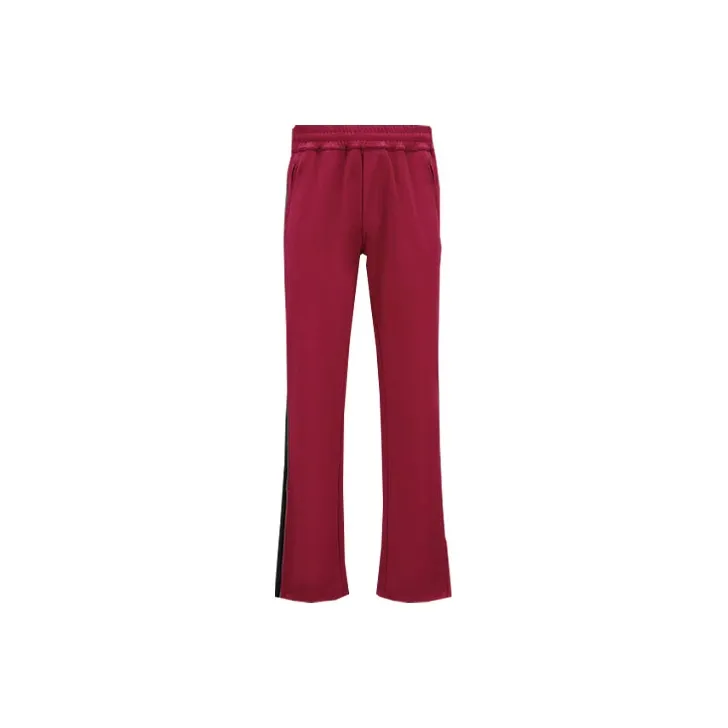 Jw Anderson X Moncler X JW Anderson Knitted Sweatpants Men Red-0