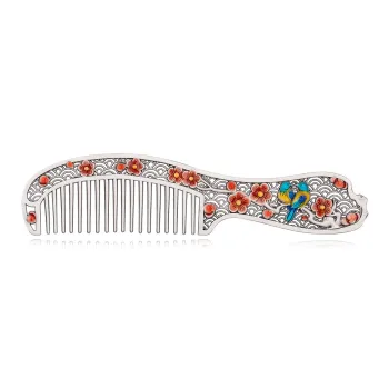 Yu Yin S 999 Fine Silver Hair Comb Women's