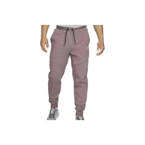 Nike Knitted Sweatpants Men Light Purple