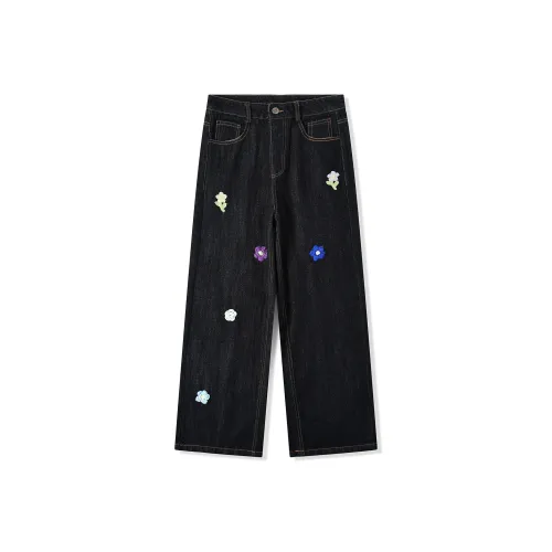 ELCORO Jeans Unisex Black