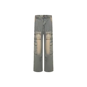 COOLALPACA Jeans Unisex Vintage Blue