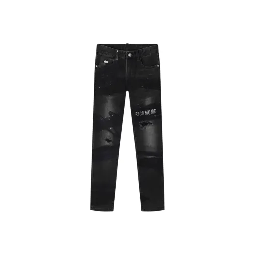 JOHN RICHMOND FW24 Jeans Men's Black Gray